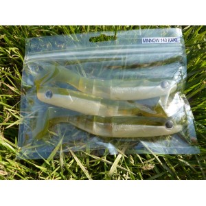 promo 10 x 3 BREIZH MINNOW 140 KAKI