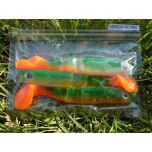 10 X 3 BREIZH MINNOW 140 FIRE